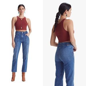 MOTHER SUPERIOR SPRINGY ANKLE JEANS